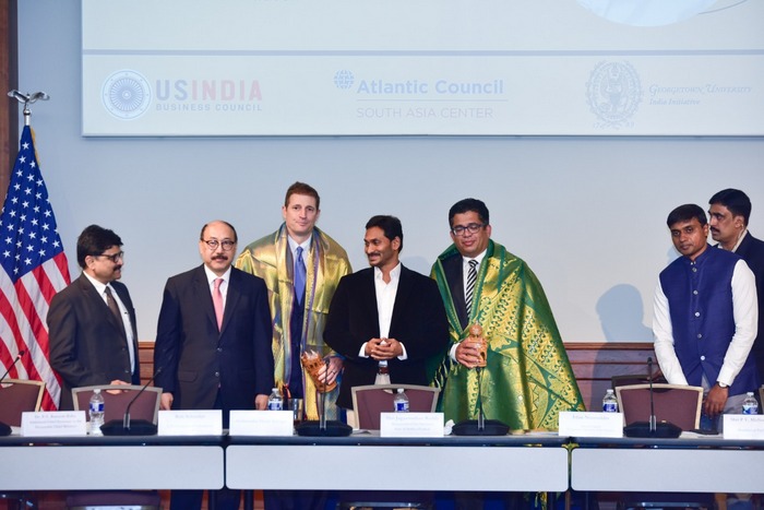Jagan @ US India Business Council Round Table Conference