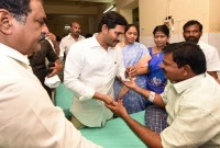 Jagan Consoles Boat Accident Victims  title=