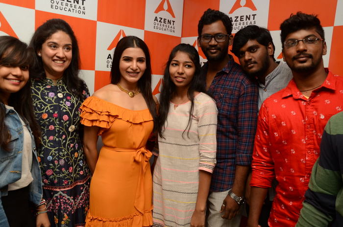Samantha Launches AZent Overses Eduction