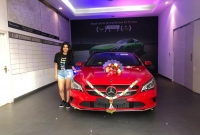 Nabha Natesh gifts herself Mercedes  title=