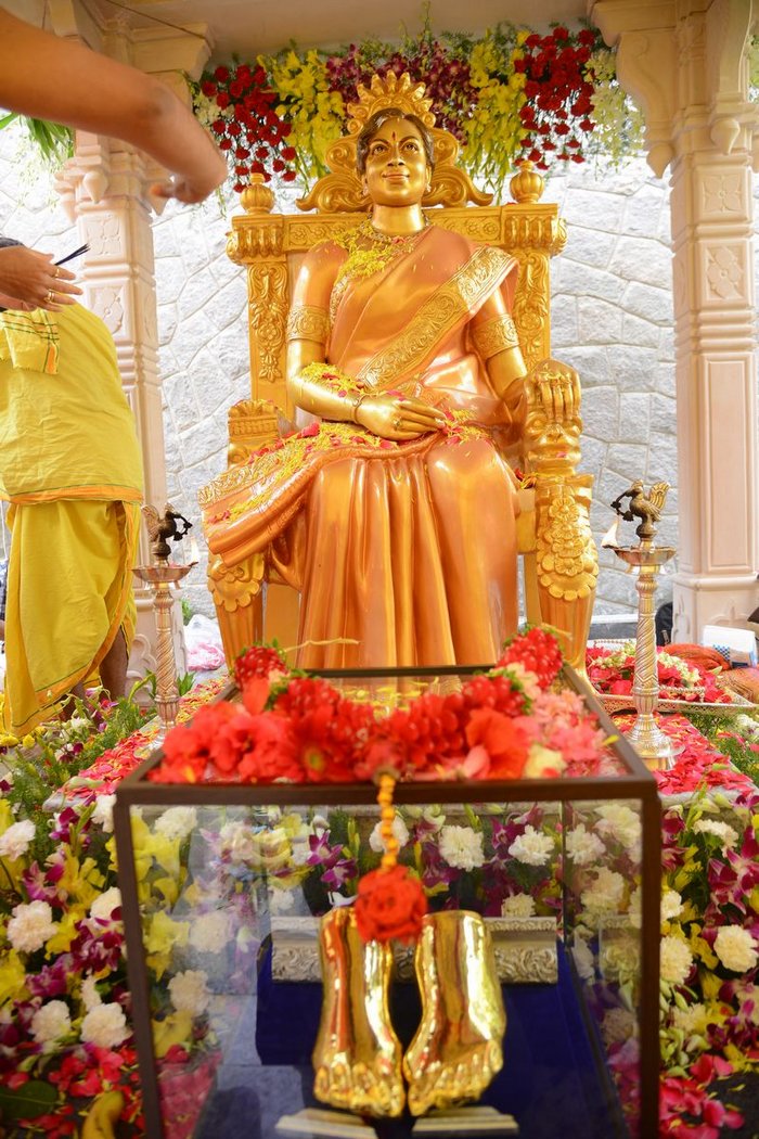 Vijaya Nirmala Statue Inauguration