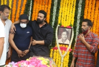 Tollywood Celebrities Pay Tributes to KrishnamRaju  title=