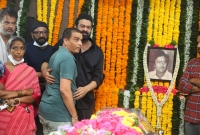 Tollywood Celebrities Pay Tributes to KrishnamRaju  title=