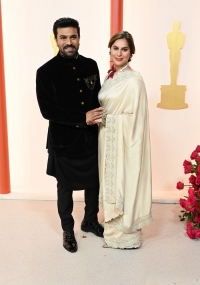 NTR and Ram Charan at Oscars  title=